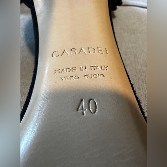 CASADEI BLADE SANDALS SIZE 40 - Picture 5 of 6
